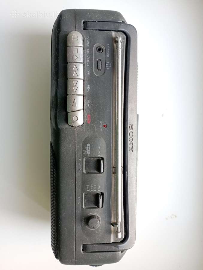 Retro magnetola Sony Cfm-155l - nuotraukos Nr. 7