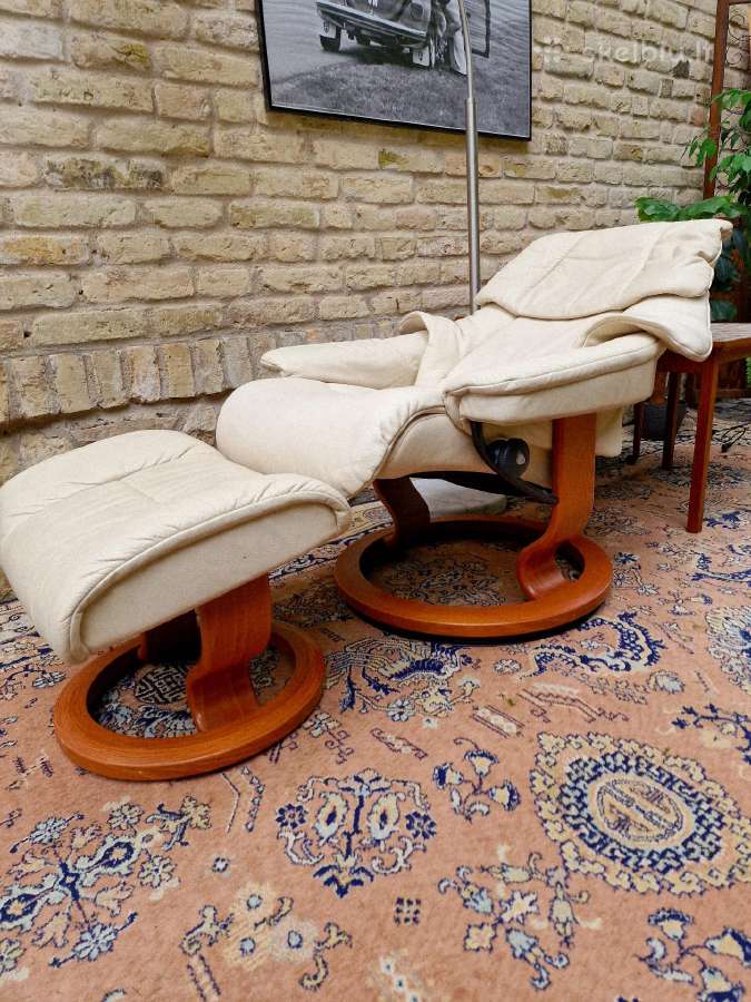 Ekornes Stressless odinis fotelis /reglaineris - nuotraukos Nr. 9