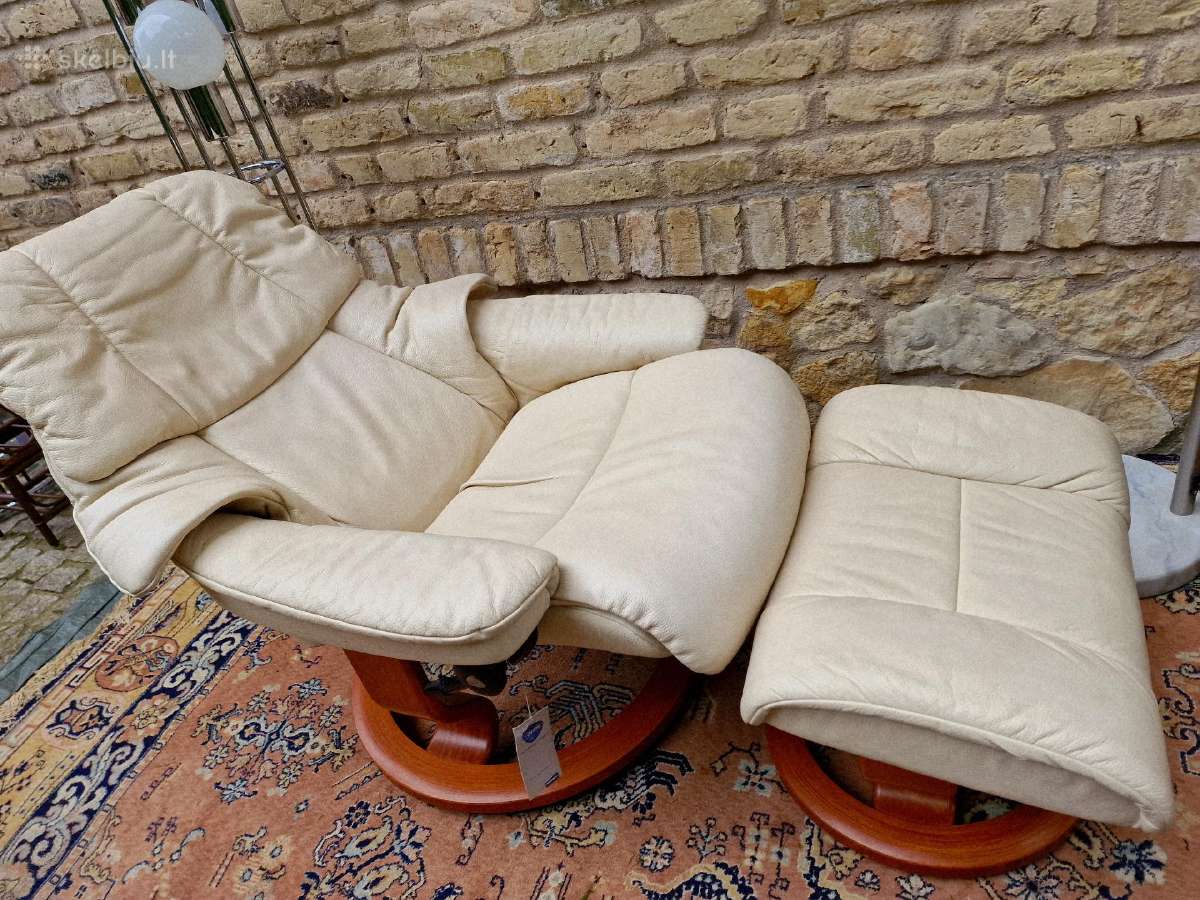 Ekornes Stressless odinis fotelis /reglaineris - nuotraukos Nr. 10