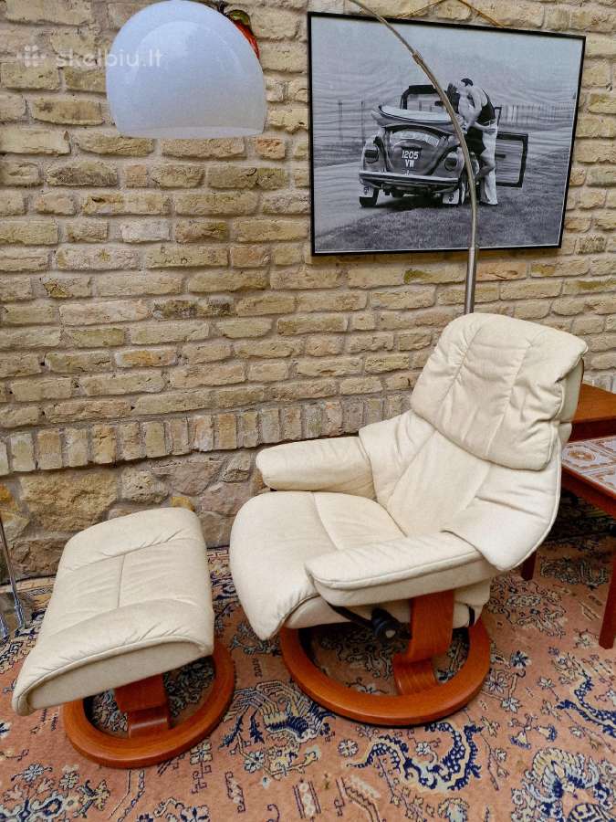Ekornes Stressless odinis fotelis /reglaineris - nuotraukos Nr. 27