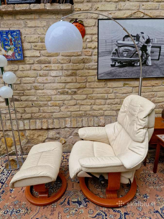 Ekornes Stressless odinis fotelis /reglaineris - nuotraukos Nr. 18