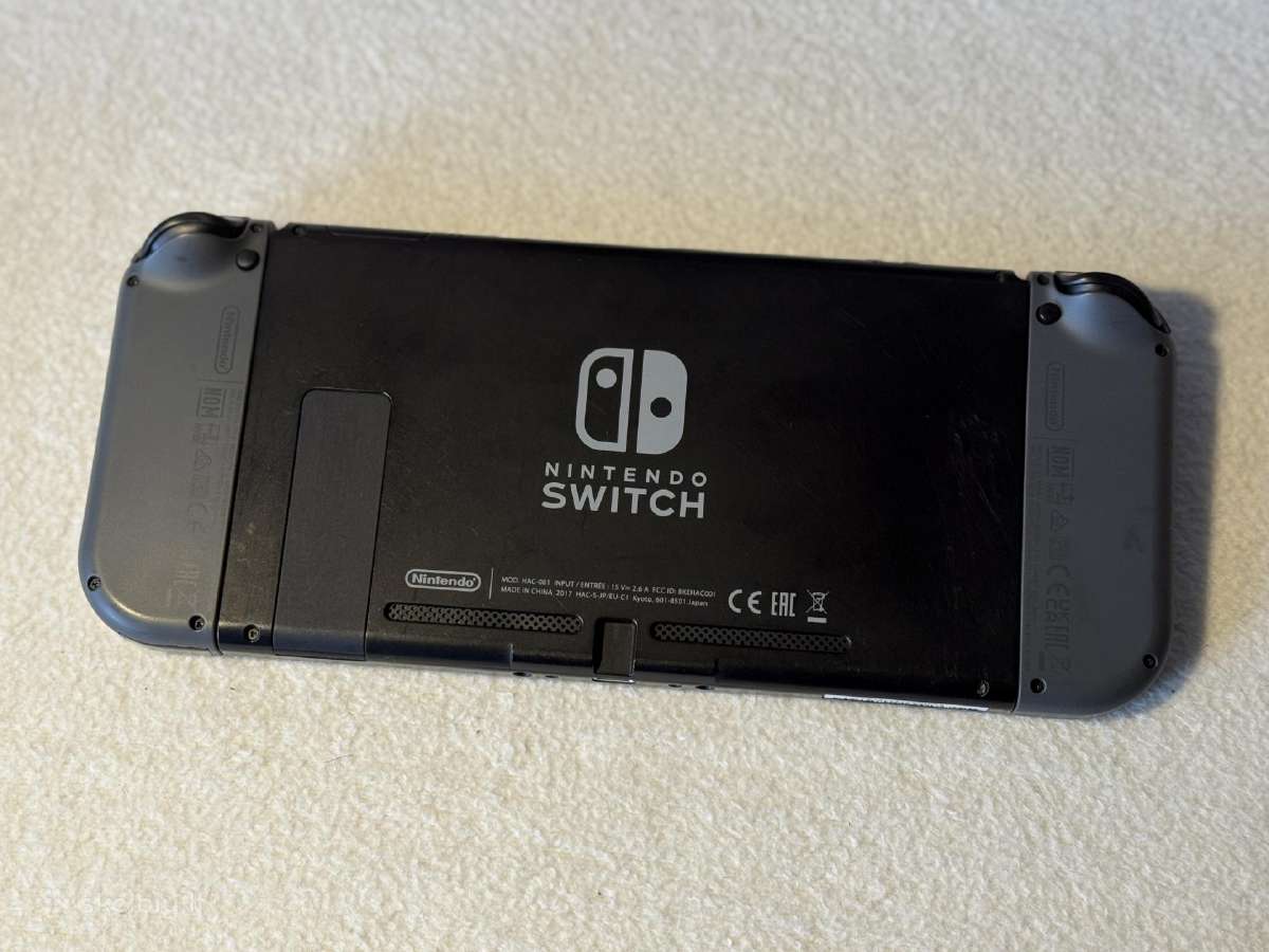 Not patched! Nintendo Switch V1 32gb Nsw Grey - nuotraukos Nr. 3