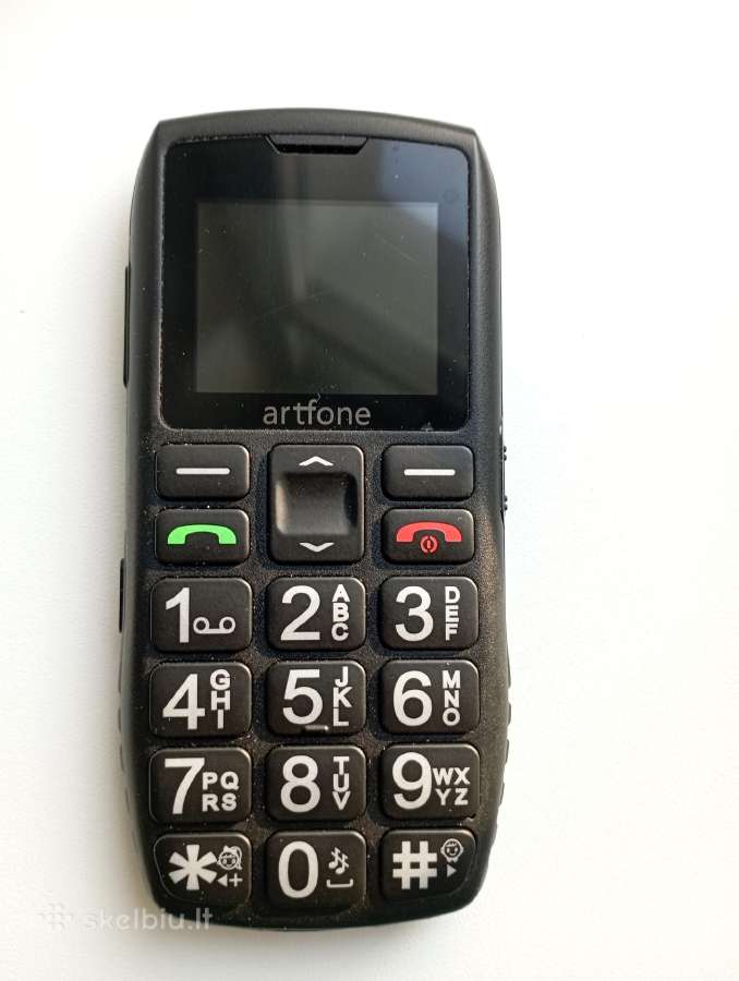 Senjorų mobilusis telefonas Artfone C1+ - nuotraukos Nr. 3