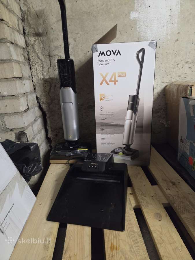 Mova X4 Plus plaunantis belaidis dulkių siurblys - nuotraukos Nr. 2