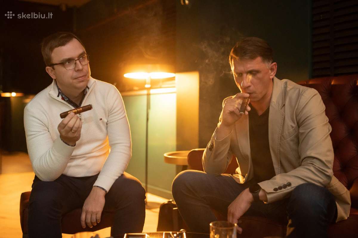 Paruoštas cigarų klubas / pramogų erdvė – nuoma - nuotraukos Nr. 4