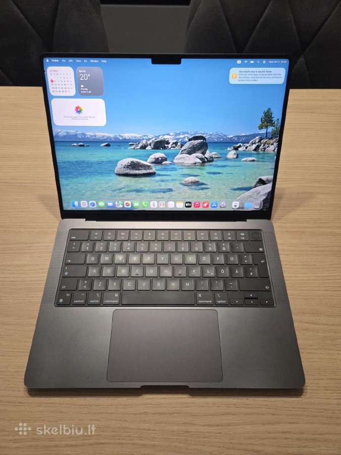 MacBook Pro 14 M3 Pro 18gb 512 GB - nuotraukos Nr. 3