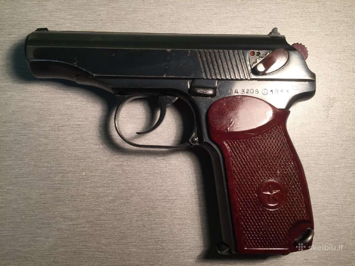 Pistoletas Makarov 1953 m. Сталинец - nuotraukos Nr. 3