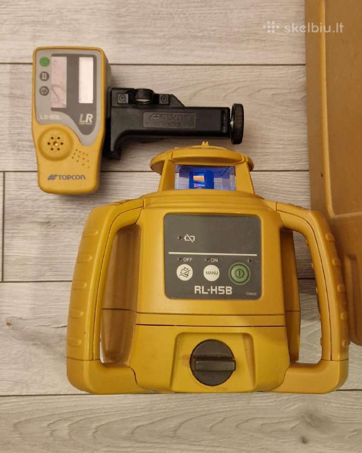 Topcon rotacinis lazerinis nivelyras - nuotraukos Nr. 2