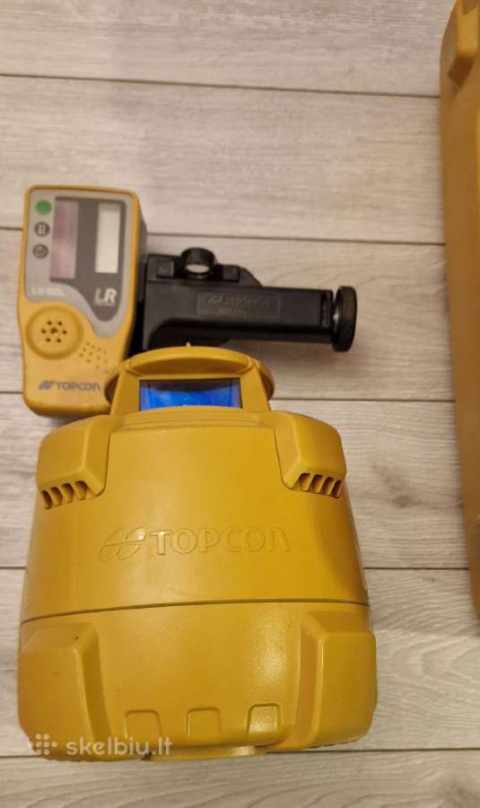 Topcon rotacinis lazerinis nivelyras - nuotraukos Nr. 4