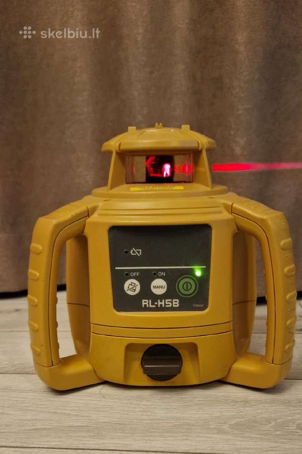 Topcon rotacinis lazerinis nivelyras - nuotraukos Nr. 6