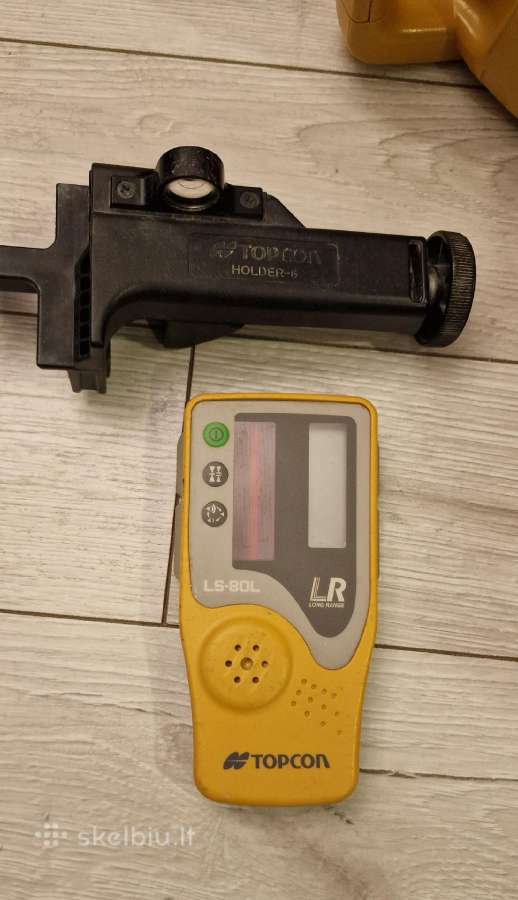 Topcon rotacinis lazerinis nivelyras - nuotraukos Nr. 8