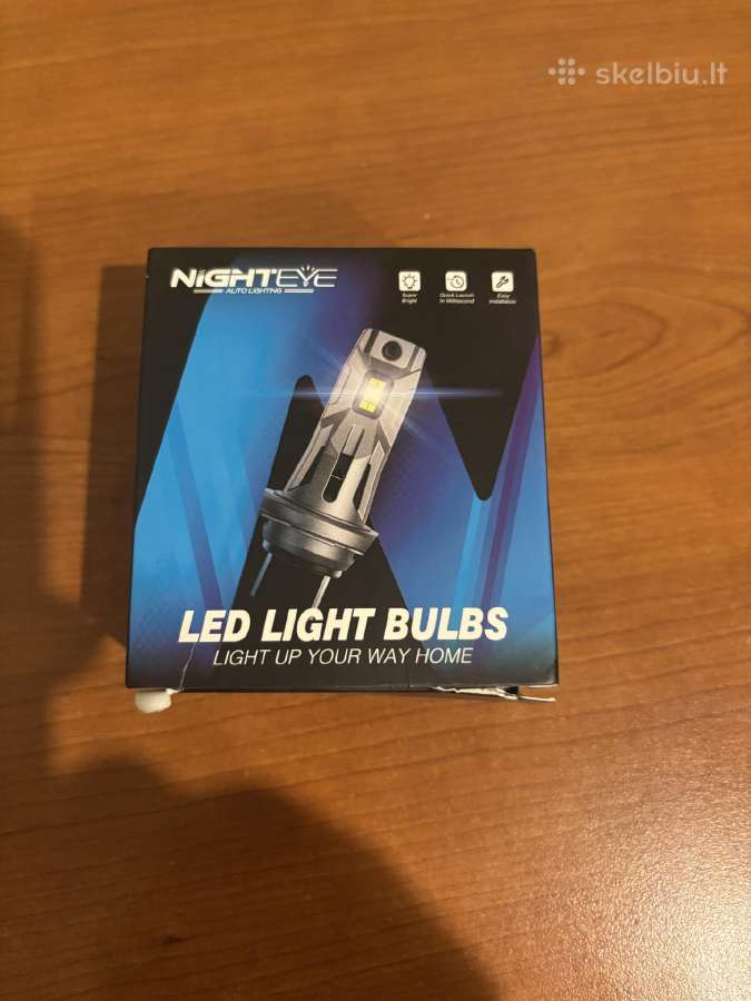 Nighteye H7 LED Canbus 60w 6500k - nuotraukos Nr. 2