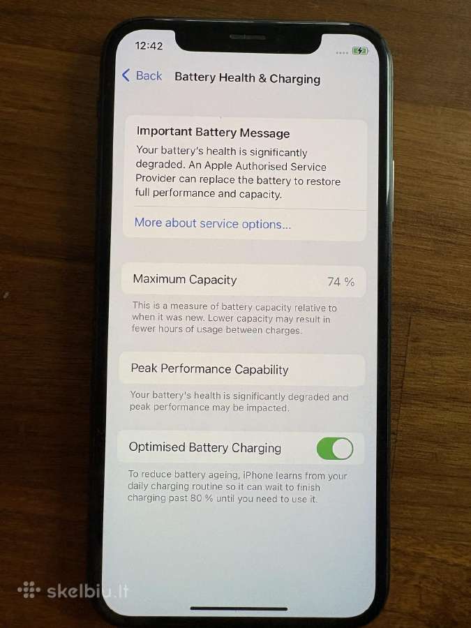 iPhone X 64gb - nuotraukos Nr. 7