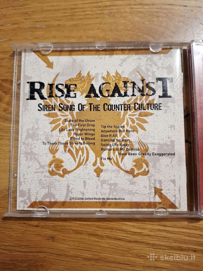 Rise Against – Siren Song (CD albumas) - nuotraukos Nr. 2