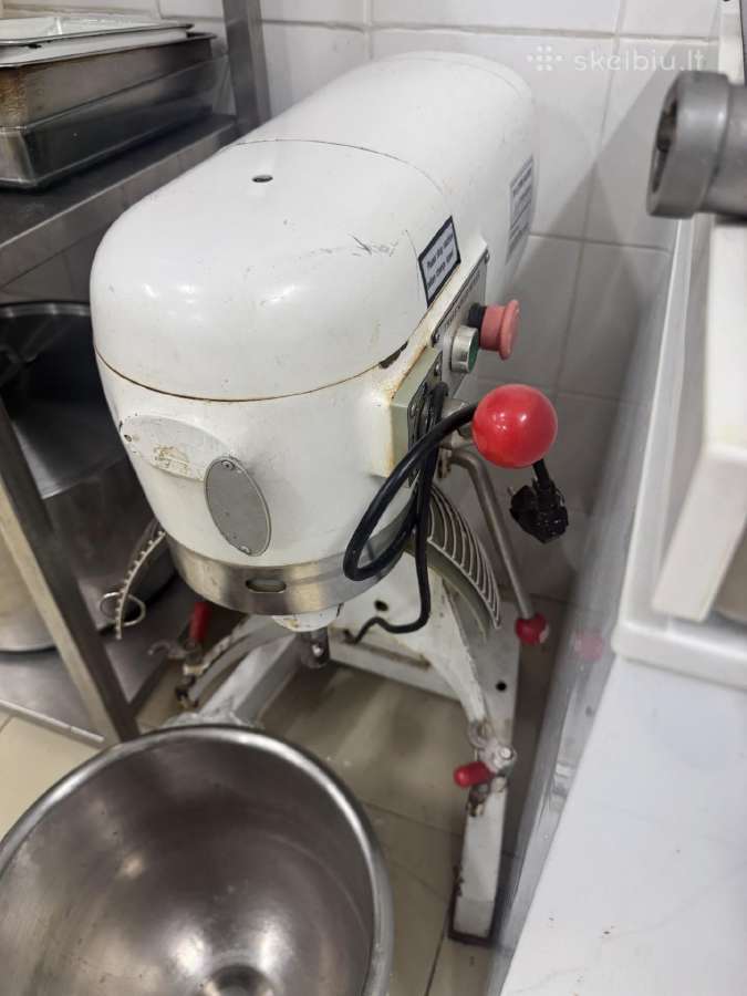 Profesionalus Pizzagroup Pl20 maišytuvas 20l - nuotraukos Nr. 2