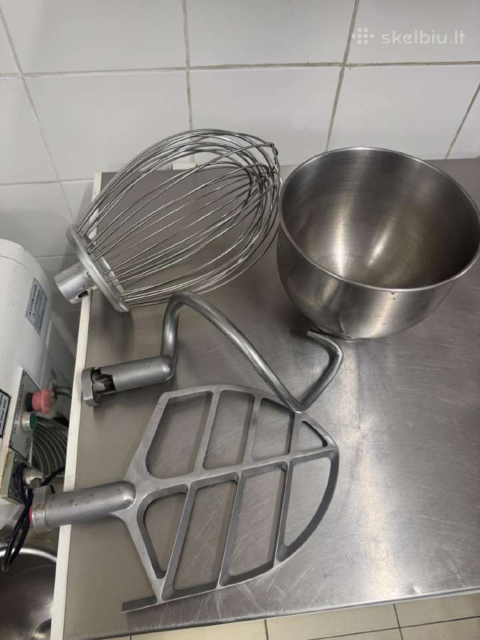 Profesionalus Pizzagroup Pl20 maišytuvas 20l - nuotraukos Nr. 4