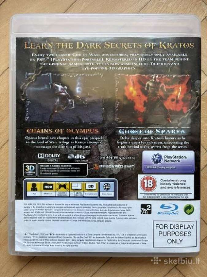 PS3 God of War Collection Volume 2 - nuotraukos Nr. 2