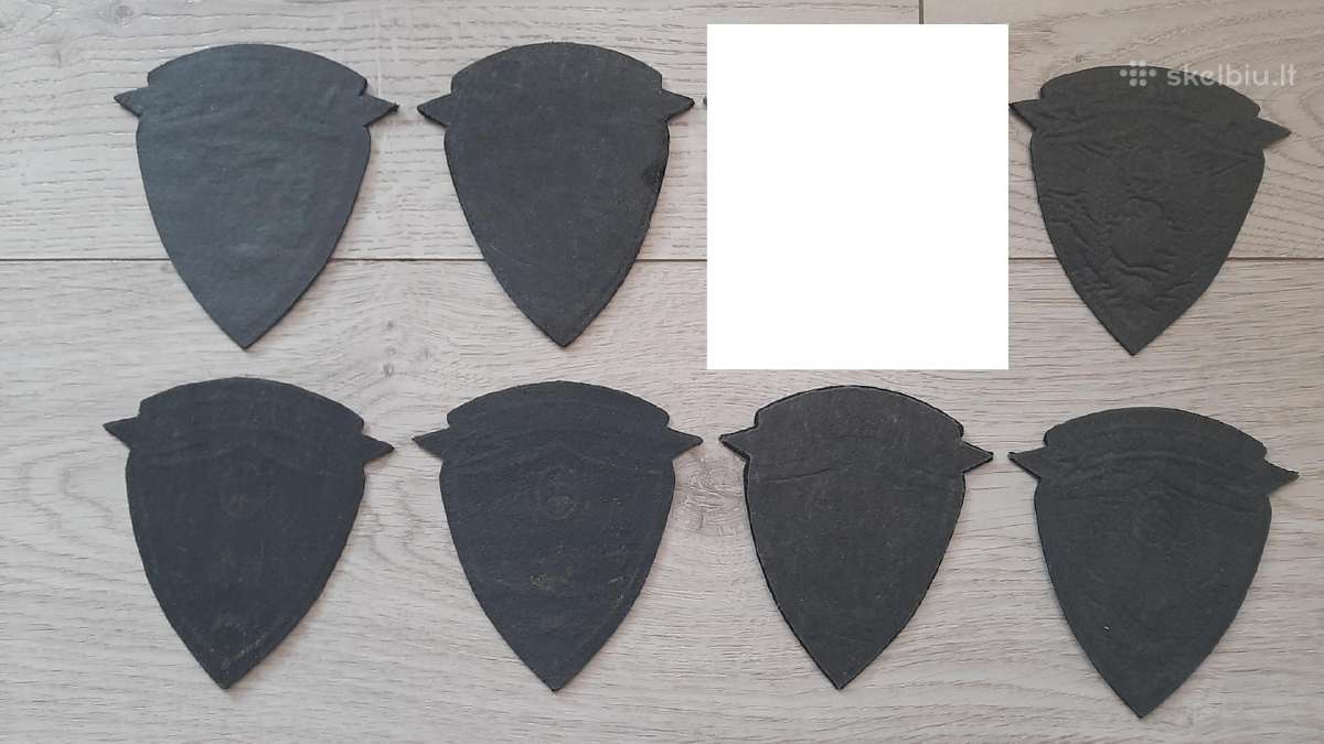 Gen. P. Plechaviciaus kadetų antsiuvai - nuotraukos Nr. 2
