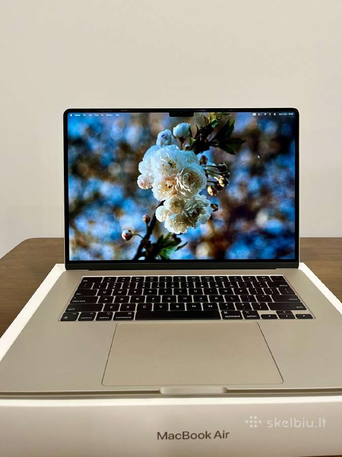 MacBook Air 15" M3 16 GB / 512 SSD - nuotraukos Nr. 2