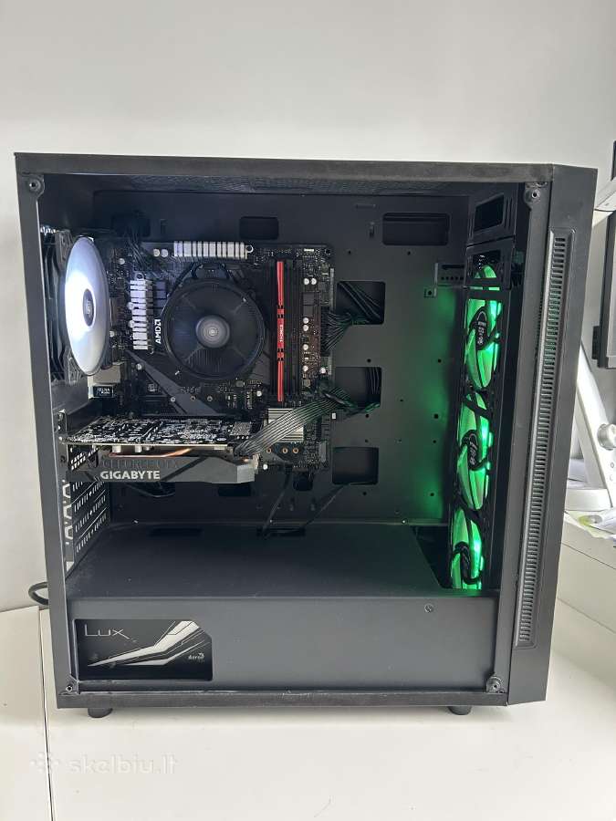 Gaming Pc su Gtx 1660ti ir Ryzen 5 5600 - nuotraukos Nr. 2