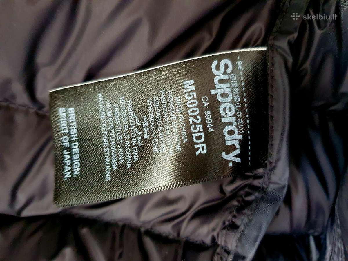Nauja Superdry pukinė striukė - nuotraukos Nr. 7