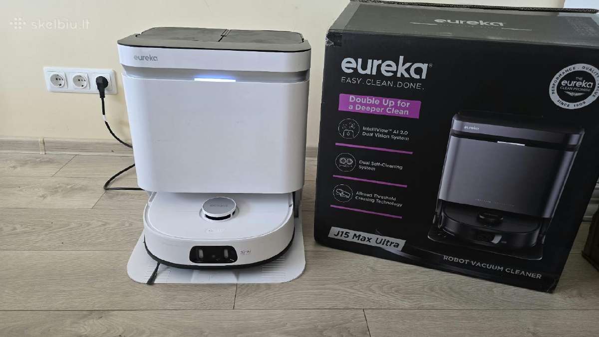 Eureka J15 Pro Ultra plaunantis robotas siurblys - nuotraukos Nr. 2