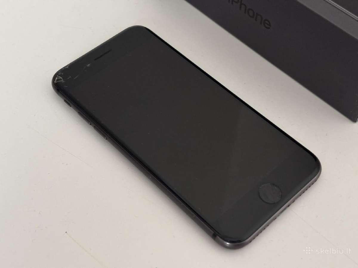 iPhone 8 (256gb) įskilęs ekrano kampas - nuotraukos Nr. 2