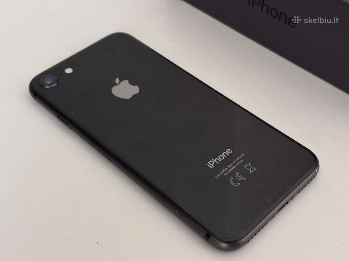 iPhone 8 (256gb) įskilęs ekrano kampas - nuotraukos Nr. 4