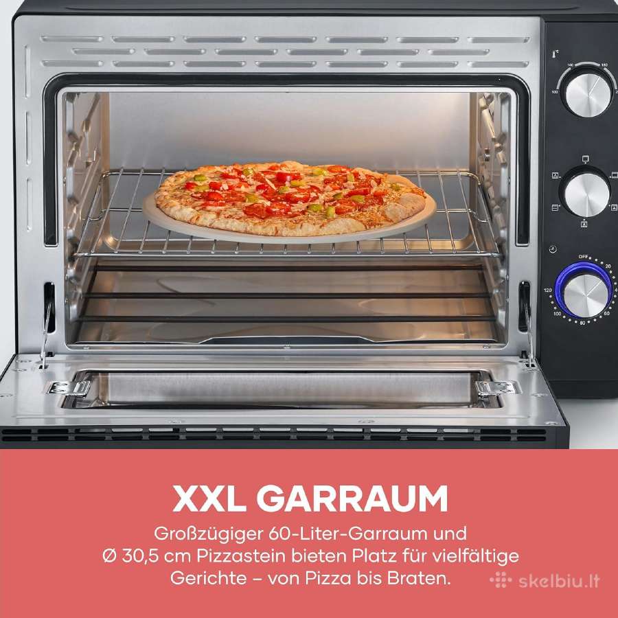 Severin XXL pastatoma mini orkaitė, 60l - nuotraukos Nr. 3