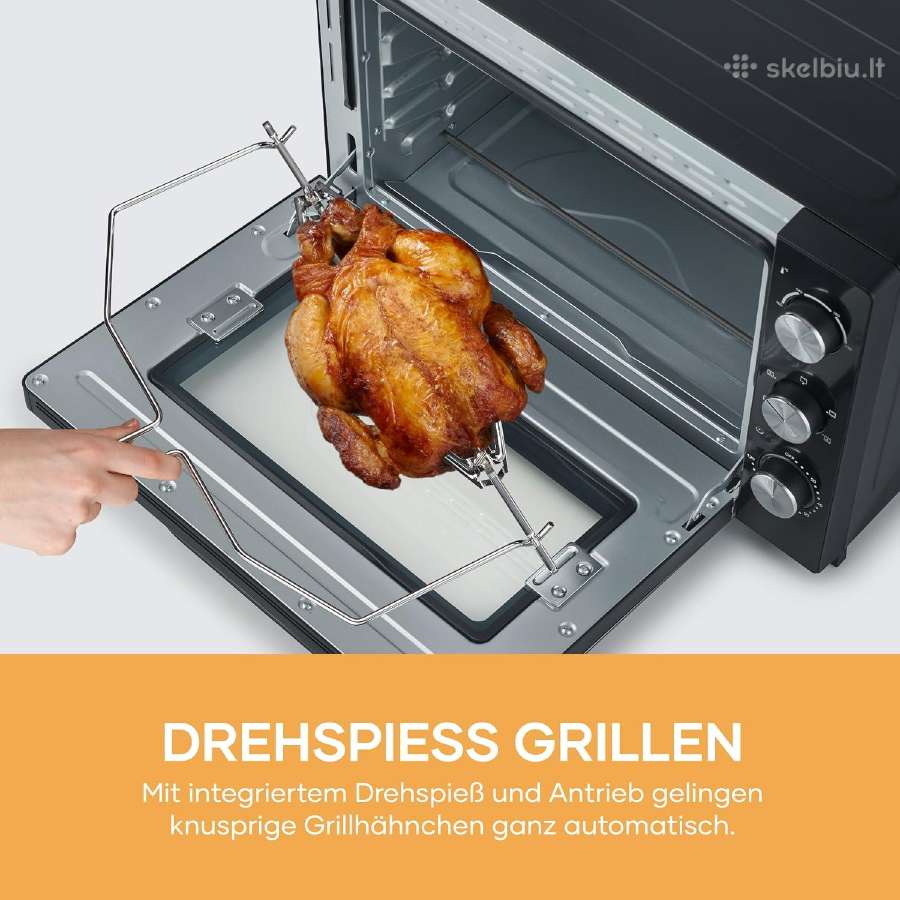 Severin XXL pastatoma mini orkaitė, 60l - nuotraukos Nr. 4