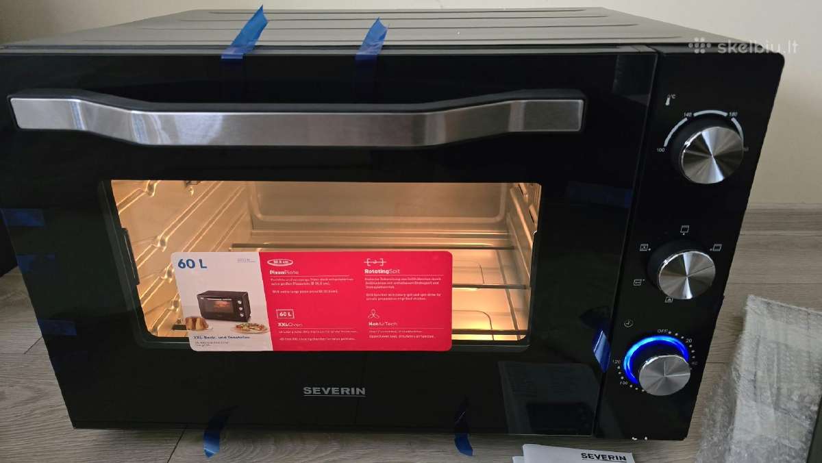 Severin XXL pastatoma mini orkaitė, 60l - nuotraukos Nr. 7