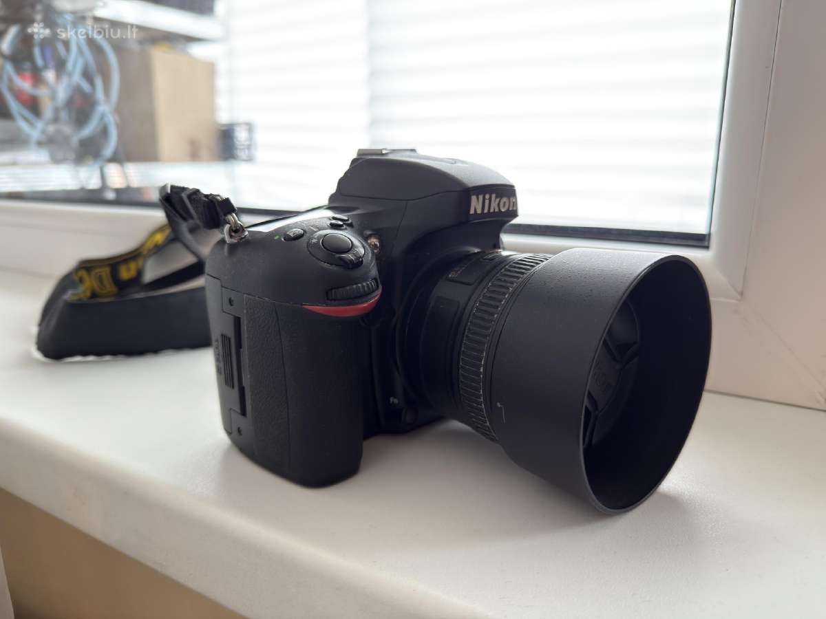 Nikon D610 + Nikkor 50mm 1.8 - nuotraukos Nr. 3