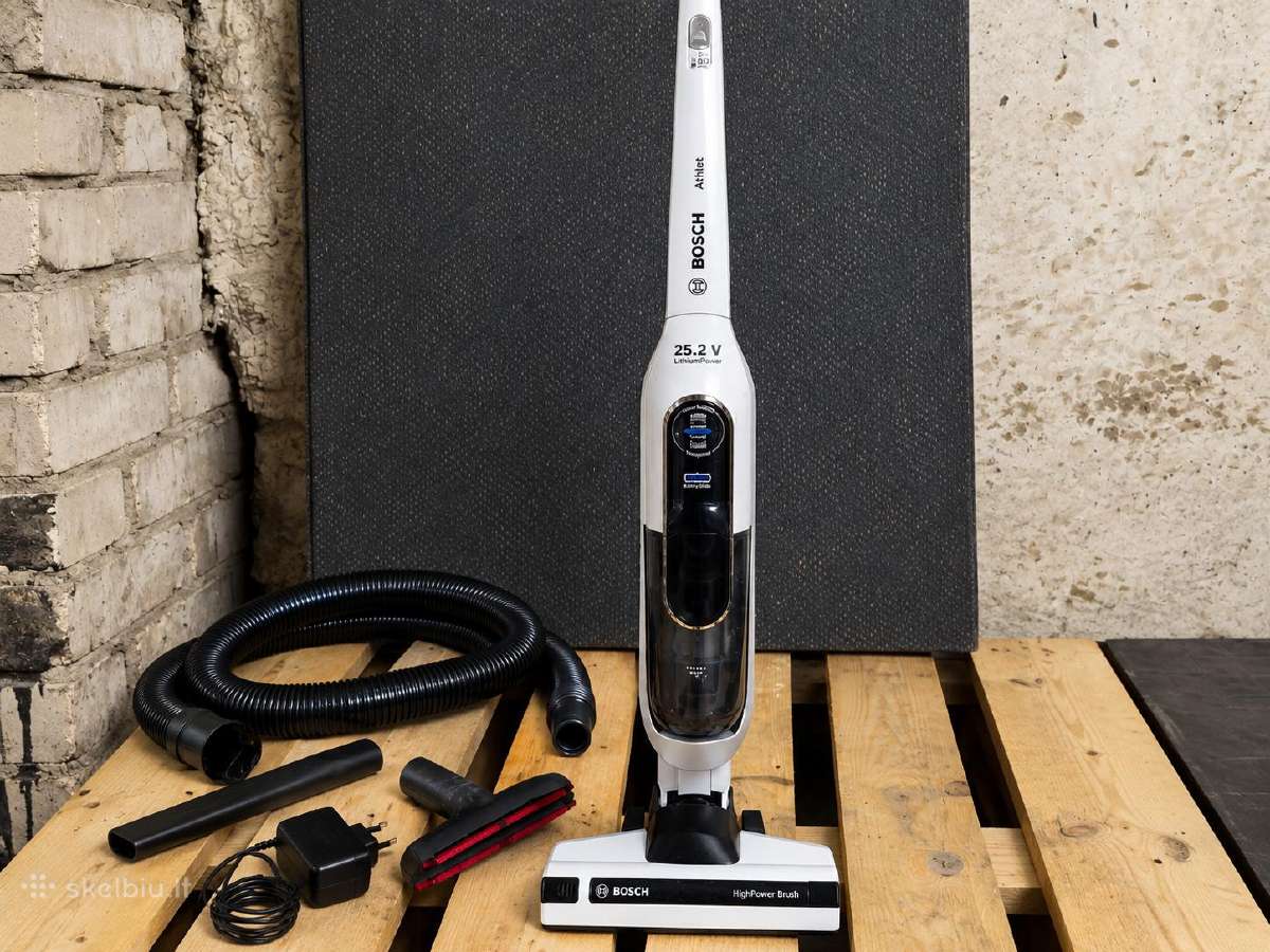 Bosch Athlet 25.2v belaidis dulkių siurblys - nuotraukos Nr. 2