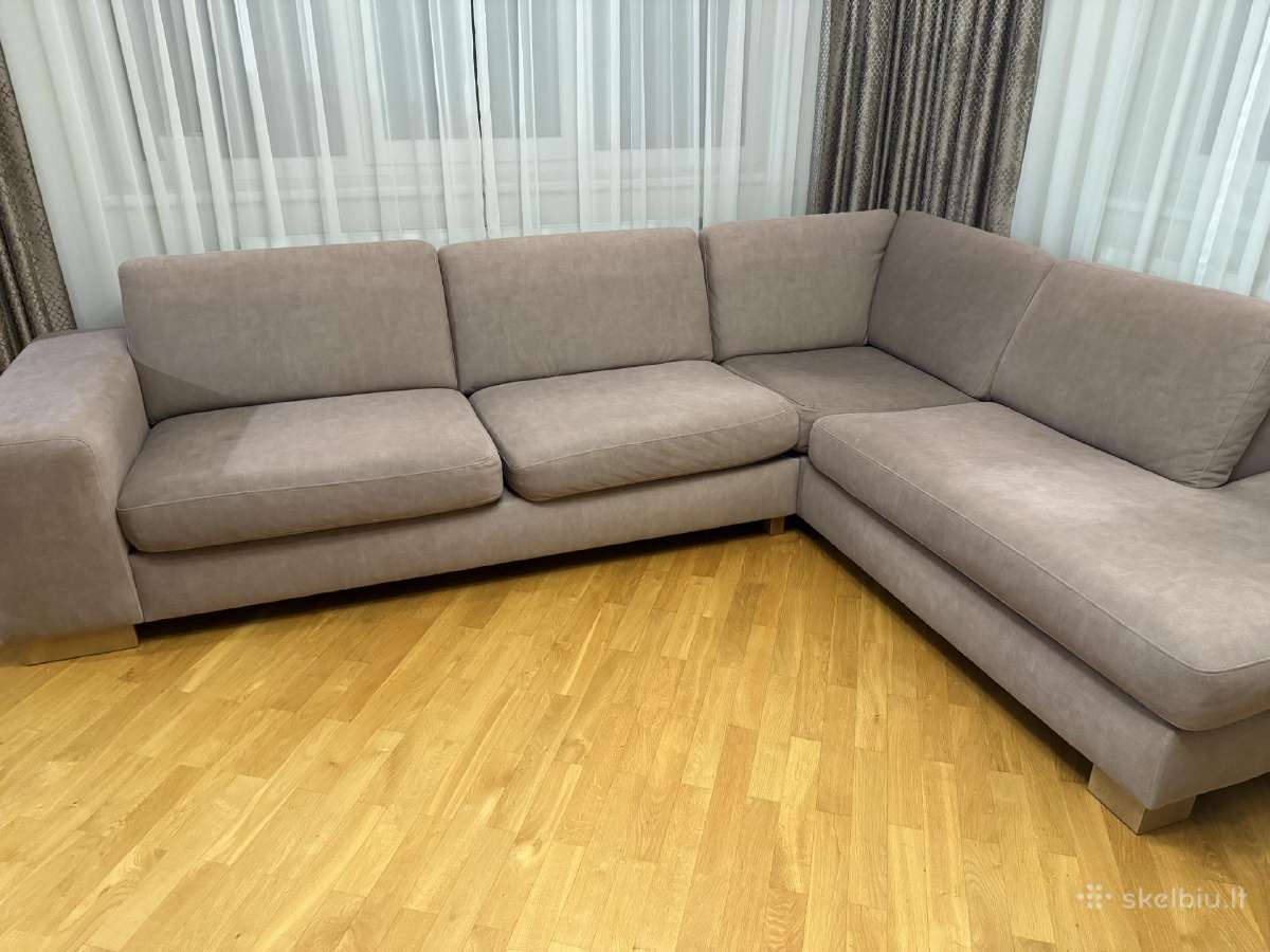 Kampinė sofa - nuotraukos Nr. 2