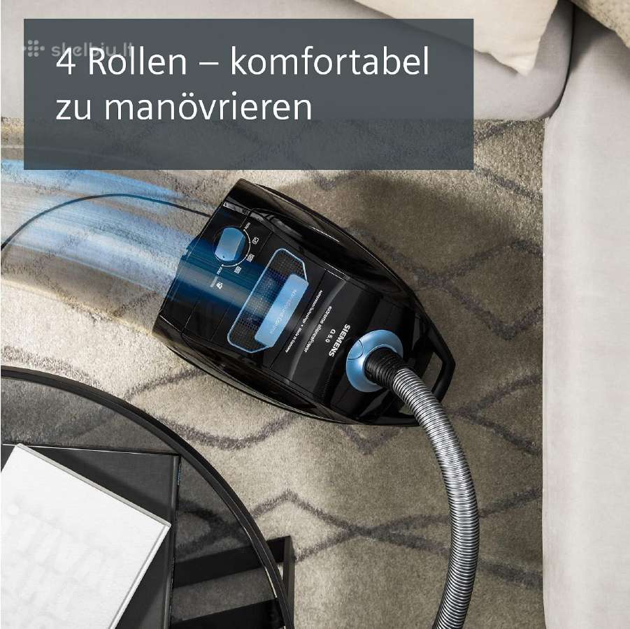 Siemens Q5.0 extreme silencepower siurblys - nuotraukos Nr. 4