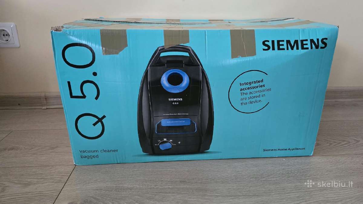 Siemens Q5.0 extreme silencepower siurblys - nuotraukos Nr. 7