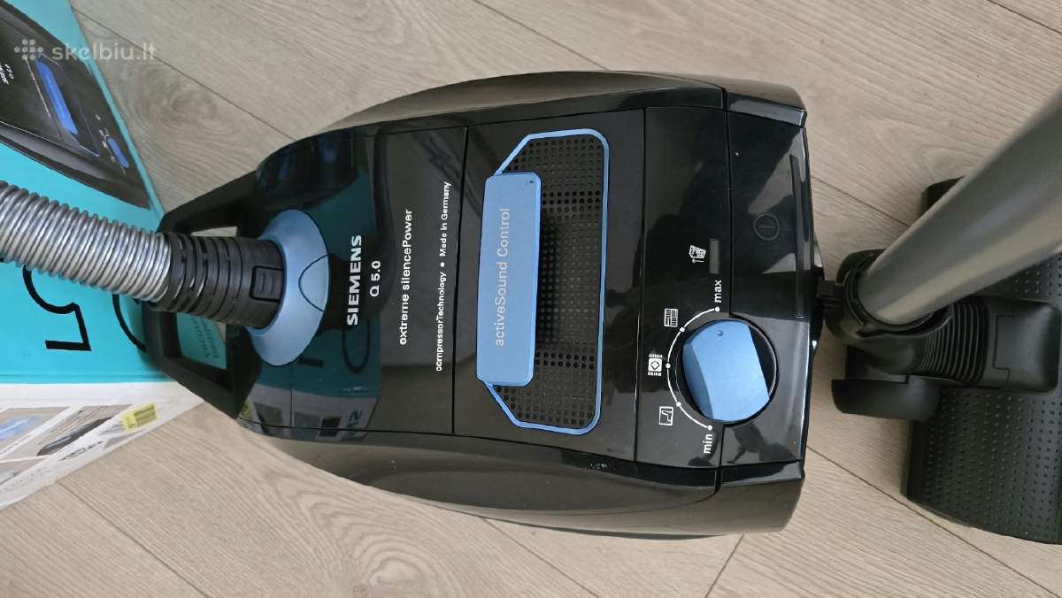 Siemens Q5.0 extreme silencepower siurblys - nuotraukos Nr. 8