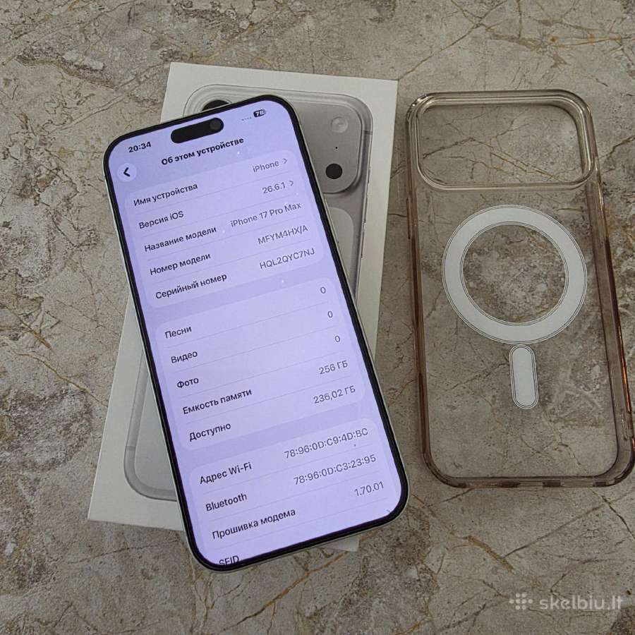Parduodu Apple 17 Pro Max - nuotraukos Nr. 7
