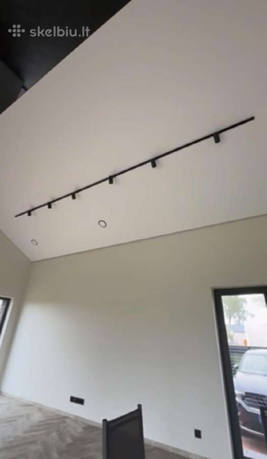 12 LED šviestuvų + 12 metrų bėgelių, juodi - nuotraukos Nr. 7