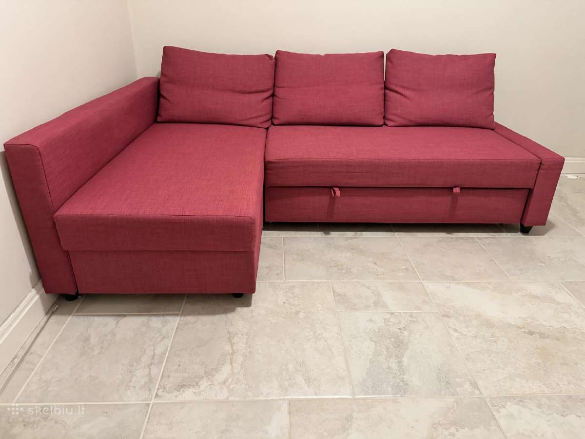 Išskleidžiama sofa - lova su patalynės dėže - nuotraukos Nr. 2