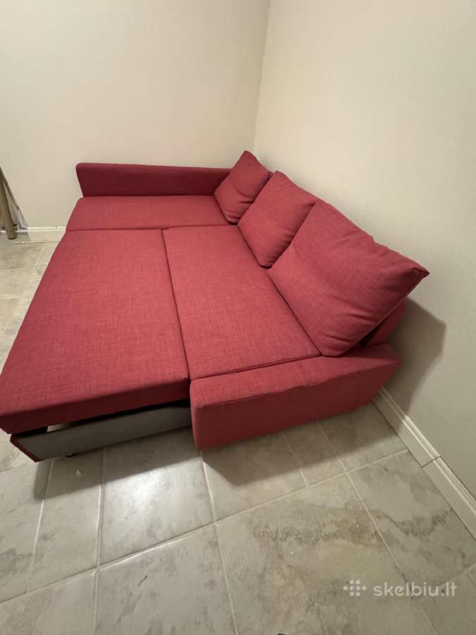 Išskleidžiama sofa - lova su patalynės dėže - nuotraukos Nr. 4