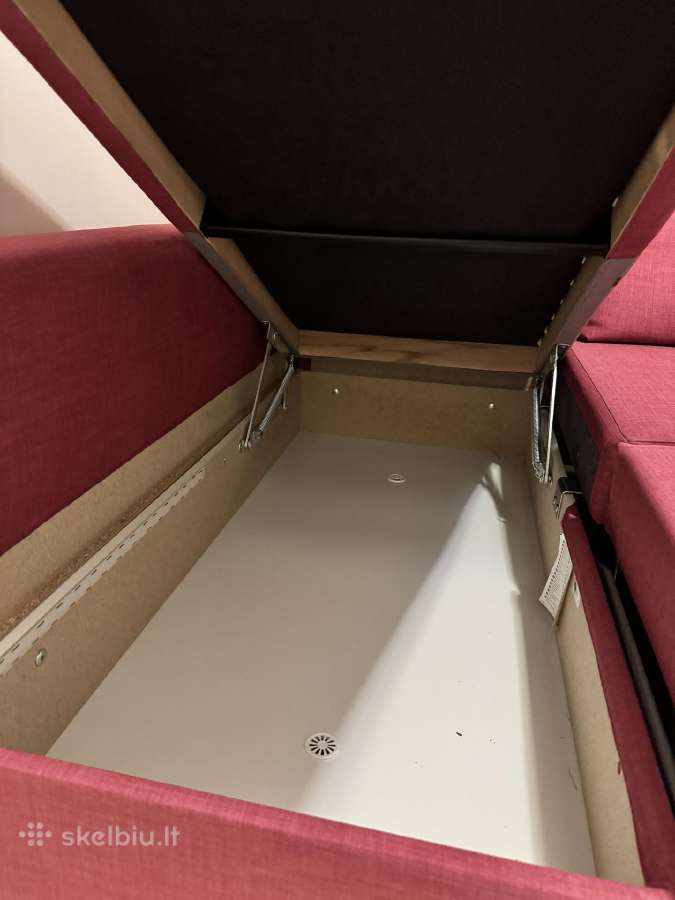 Išskleidžiama sofa - lova su patalynės dėže - nuotraukos Nr. 7