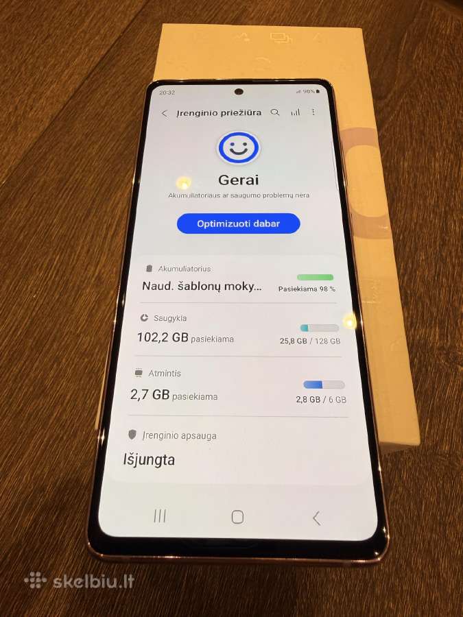 Samsung S20 Fe - nuotraukos Nr. 8