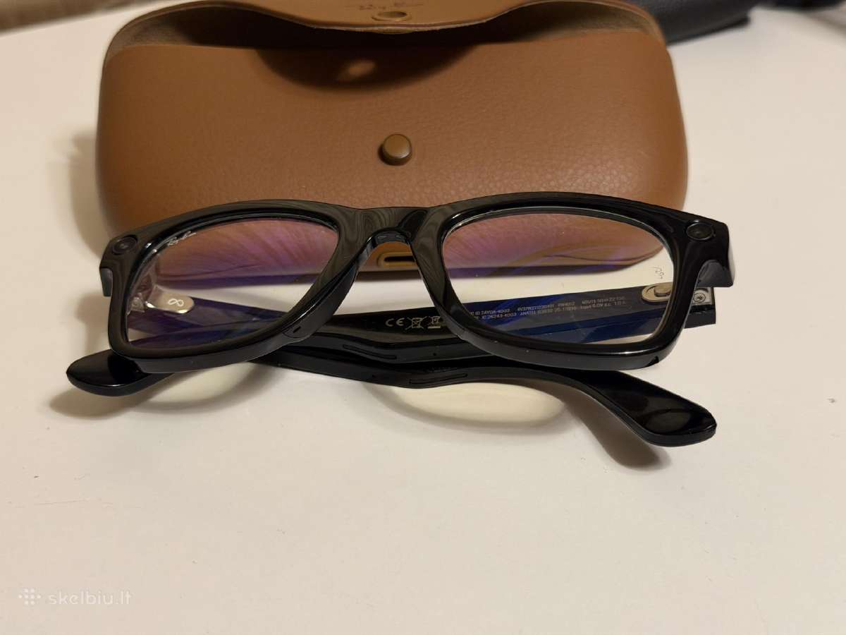 Meta Rayban Wayfarer Gen 2 akiniai - nuotraukos Nr. 2