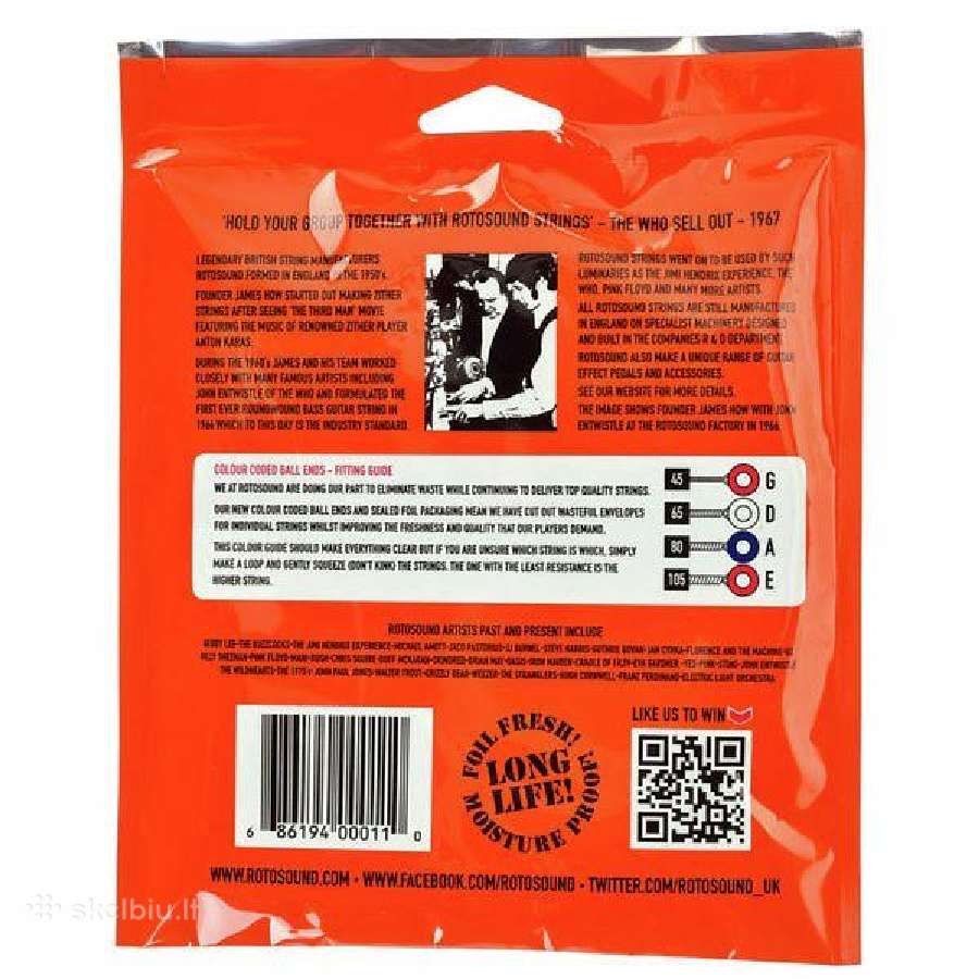 Rotosound Rs66ld Swing Bass - nuotraukos Nr. 2