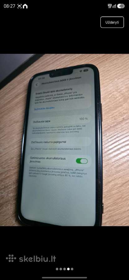 iPhone 13 Pro Max 128gb Gray - nuotraukos Nr. 3