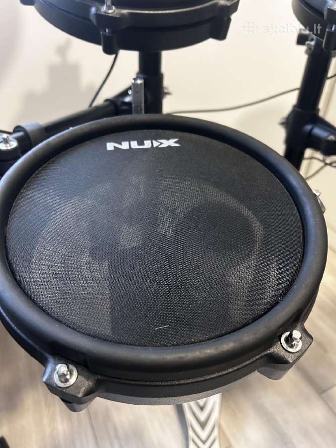 Mažai naudoti elektroniniai būgnai Nux Dm-110 (su - nuotraukos Nr. 6