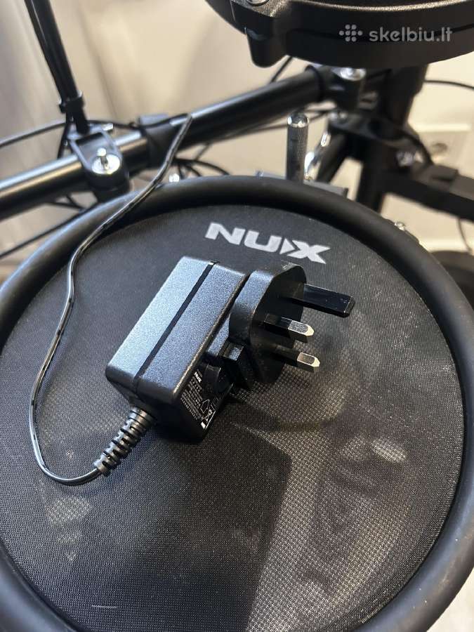 Mažai naudoti elektroniniai būgnai Nux Dm-110 (su - nuotraukos Nr. 9