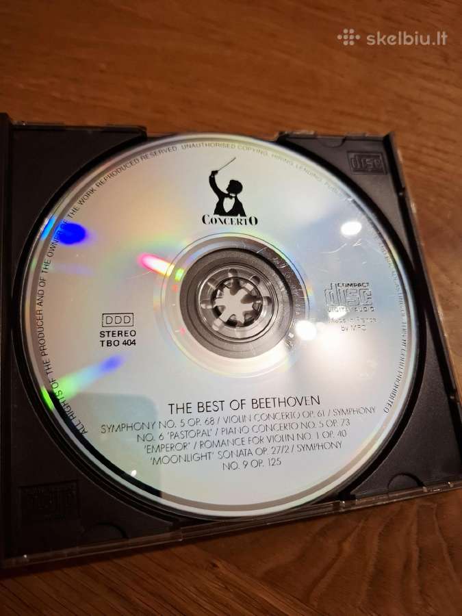 The Best of Ludwig van Beethoven CD albumas - nuotraukos Nr. 4