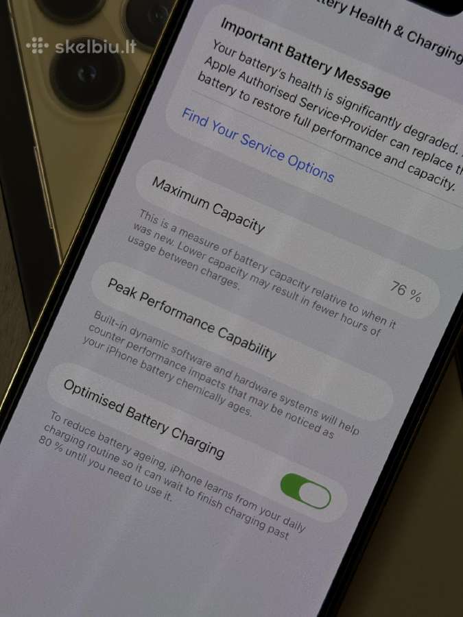 iPhone 13 Pro Max 256 GB - nuotraukos Nr. 6